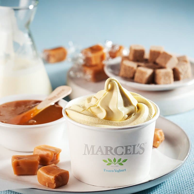 Marcel's Frozen Yoghurt English Toffee 1l